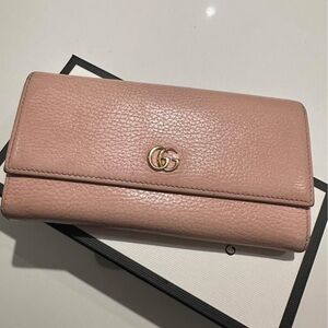 Gucci Pink Leather Wallet